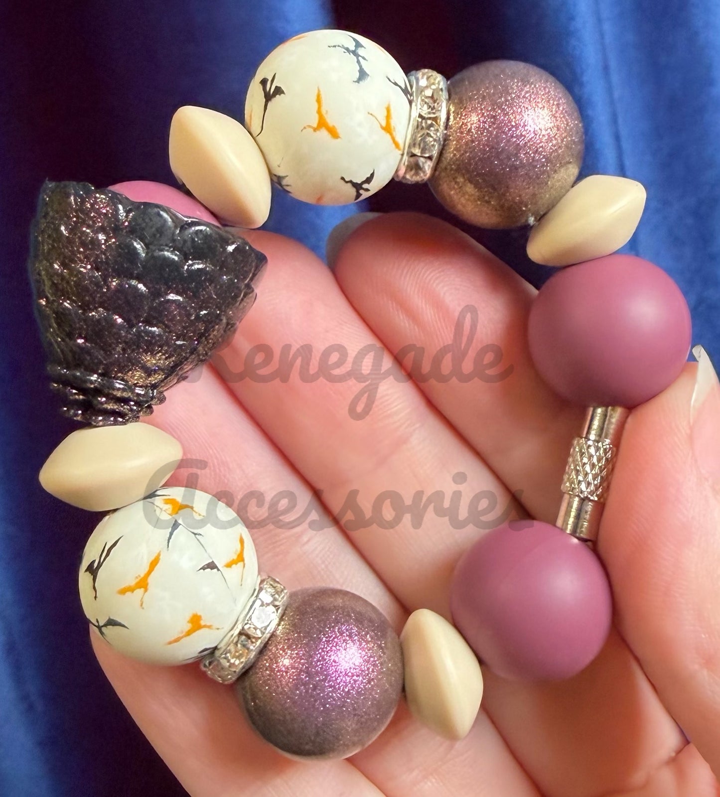Silicone Charm - Dragon Egg