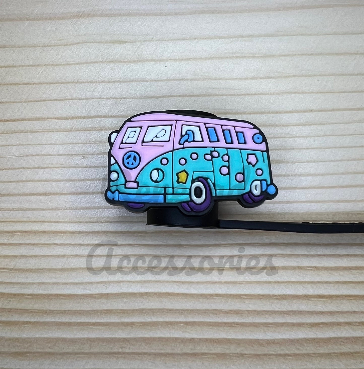 Straw Topper - Beetlebug Bus