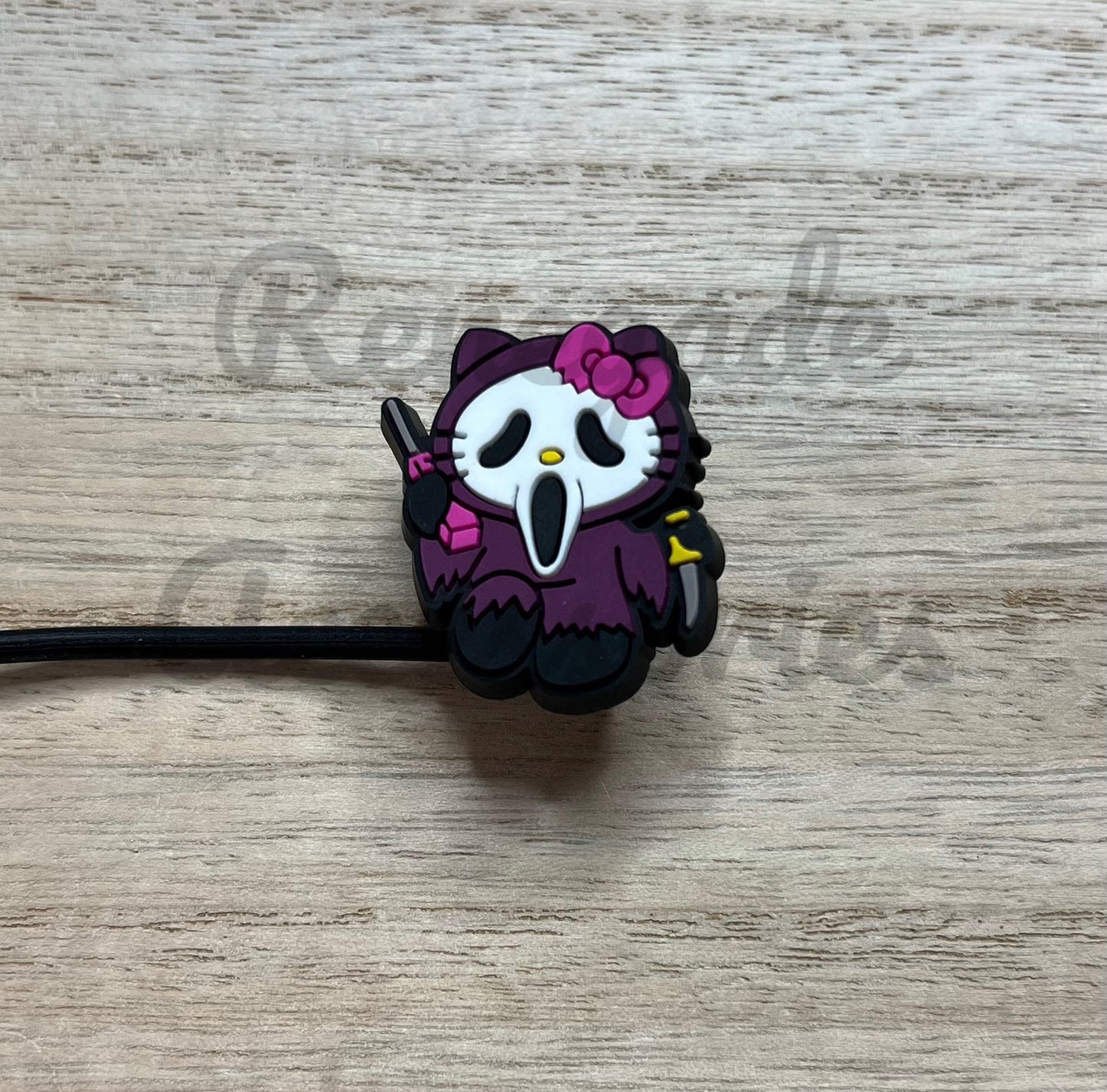 Straw Topper - HK Ghostface