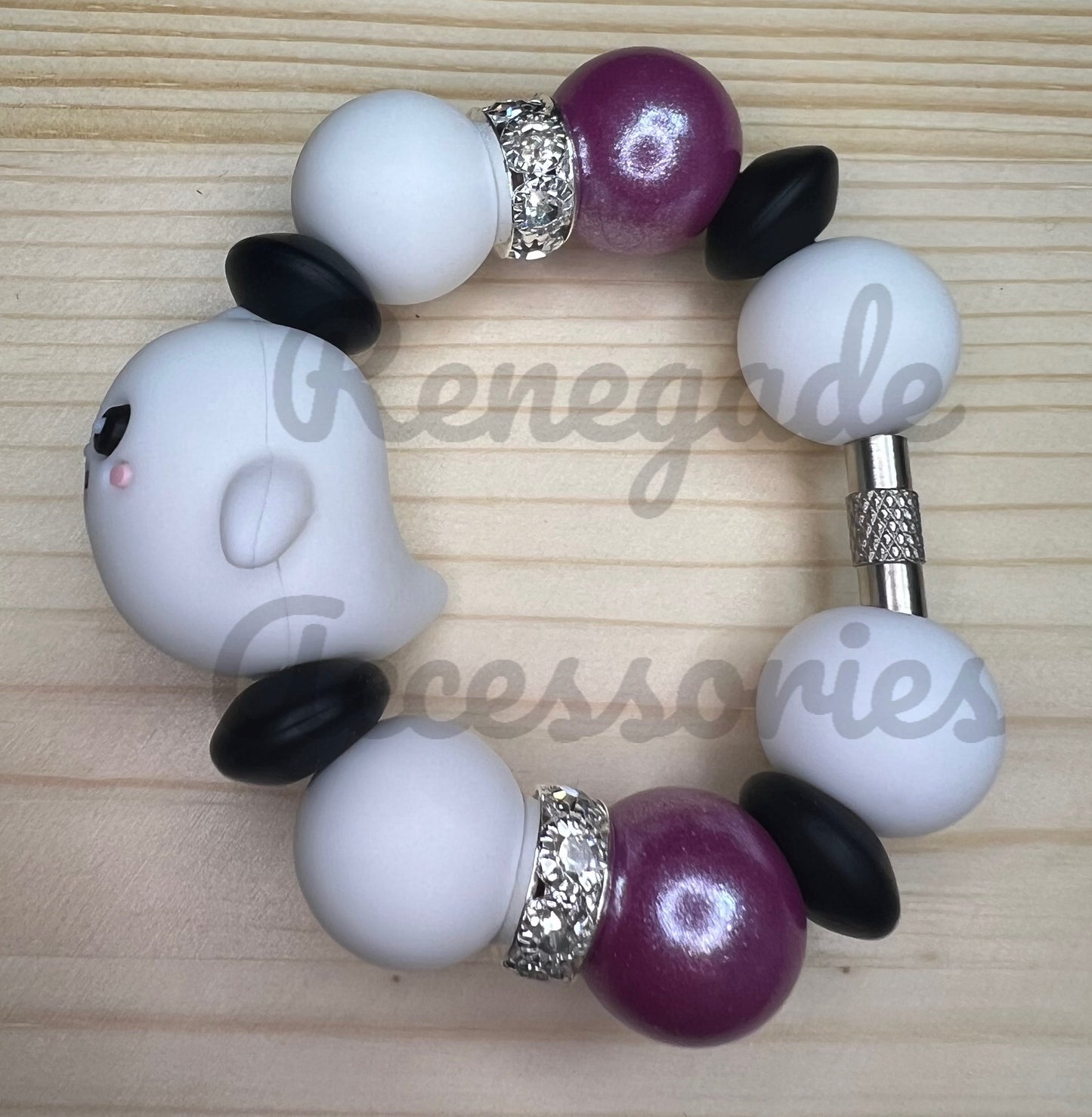 Silicone Charm - Ghost