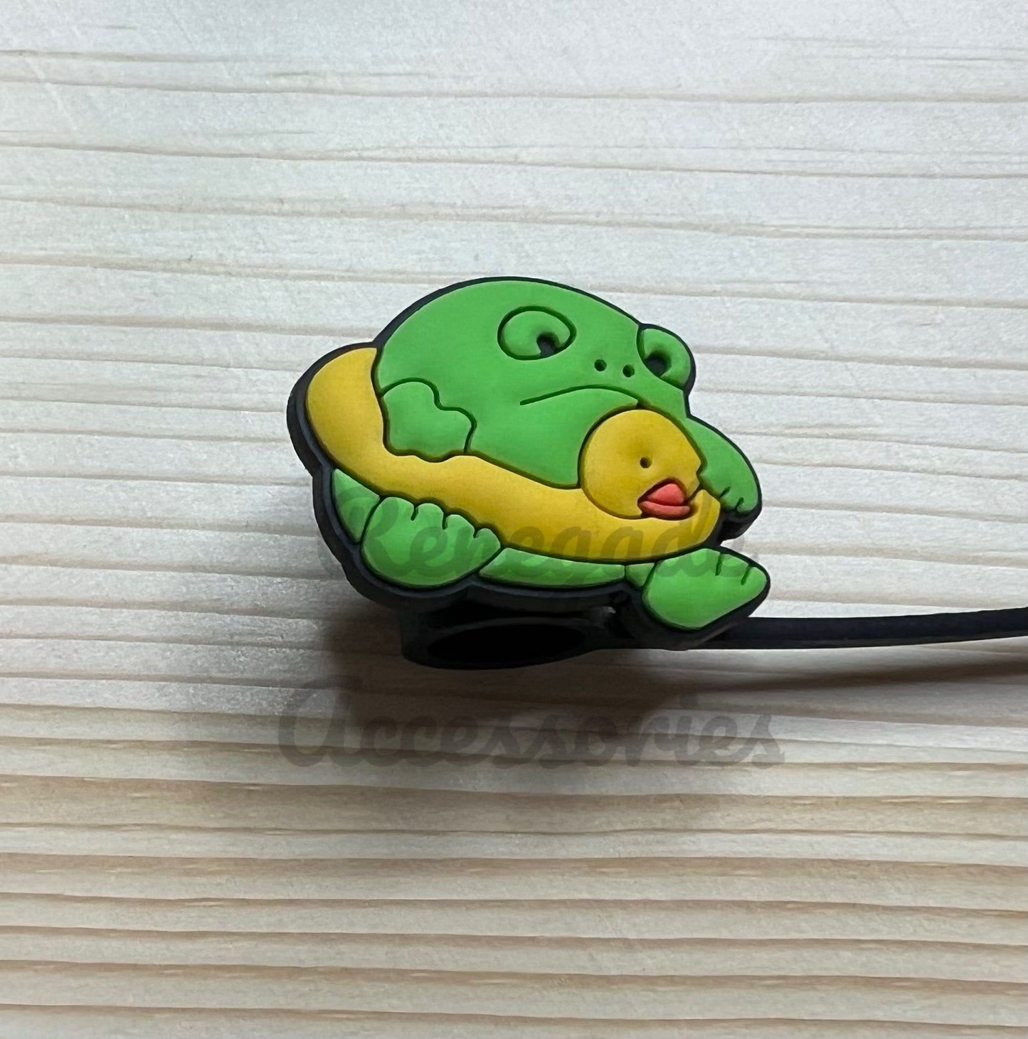 Straw Topper - Frog Ducky Floatie
