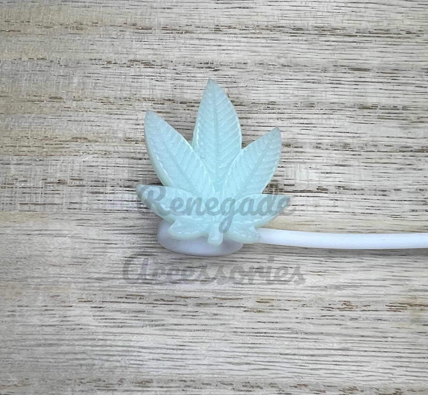 Straw Topper - Resin - Pink 420 / Pastel Easter