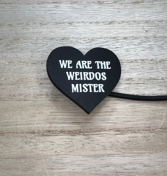 Straw Topper - We Are The Weirdos Mister Heart