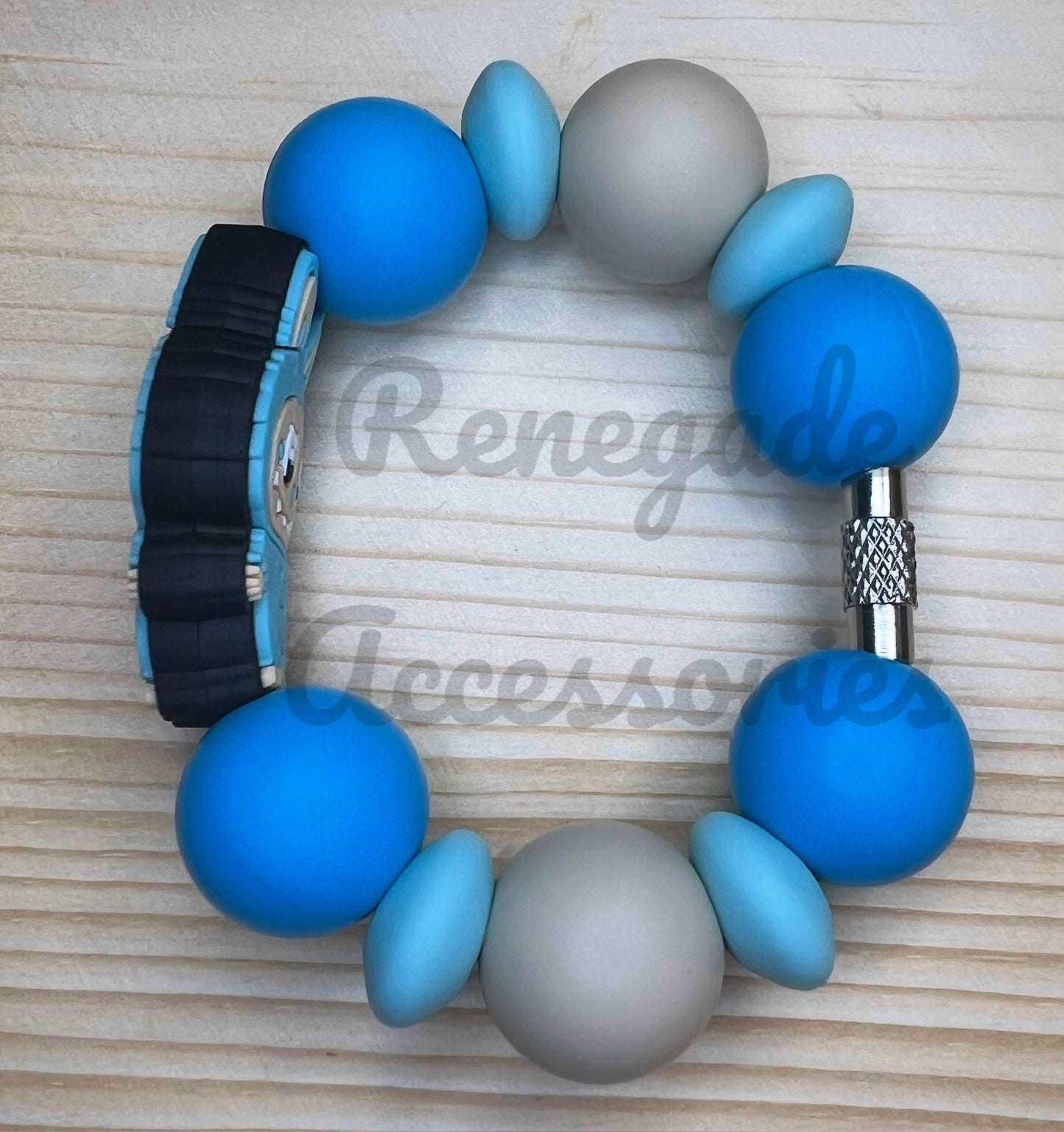 Silicone Charm - Bubu Blue