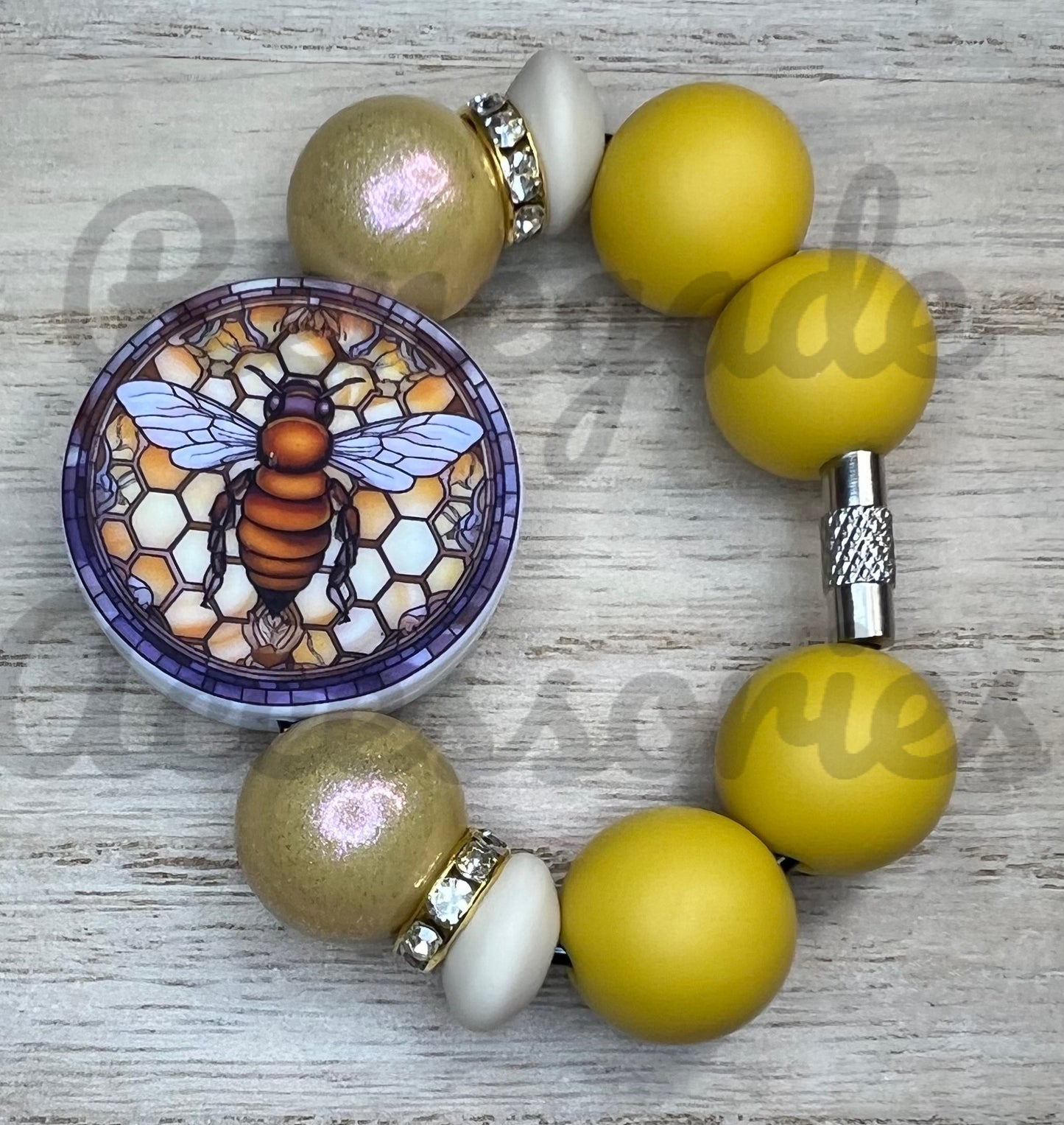 Silicone Charm - Bee
