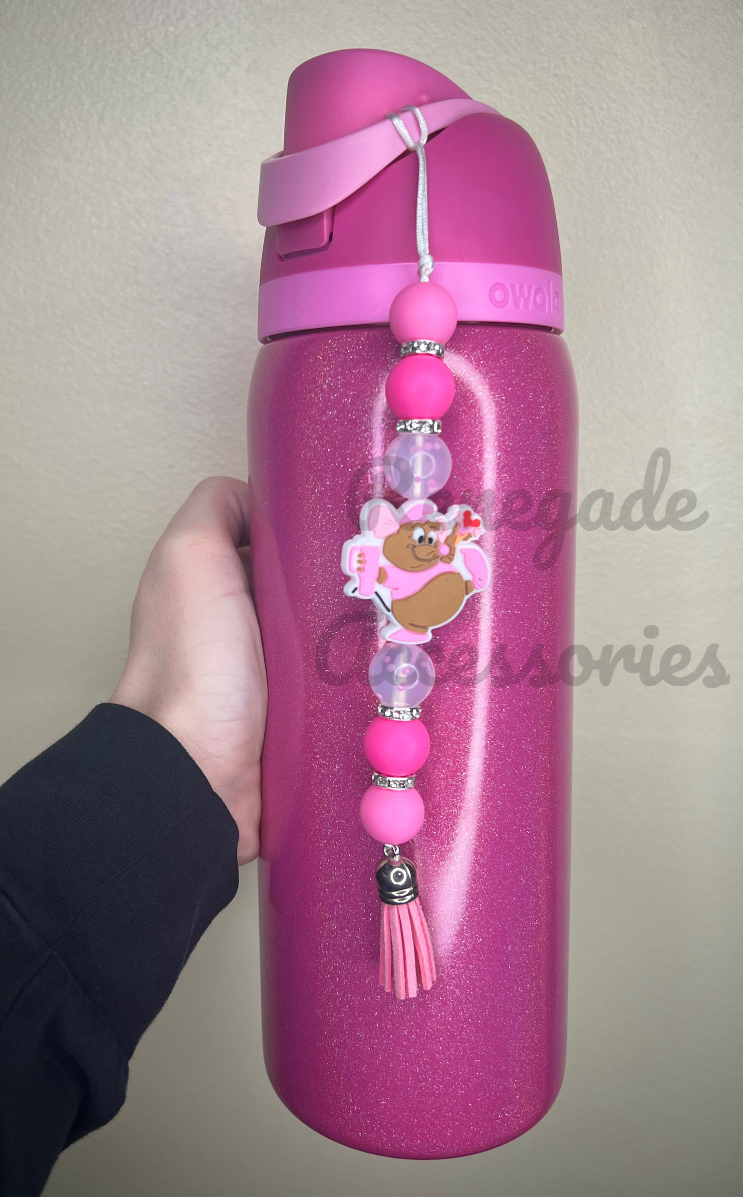 Silicone Charm - Enchanted Charms - Gus Character - Owala Back Girl
