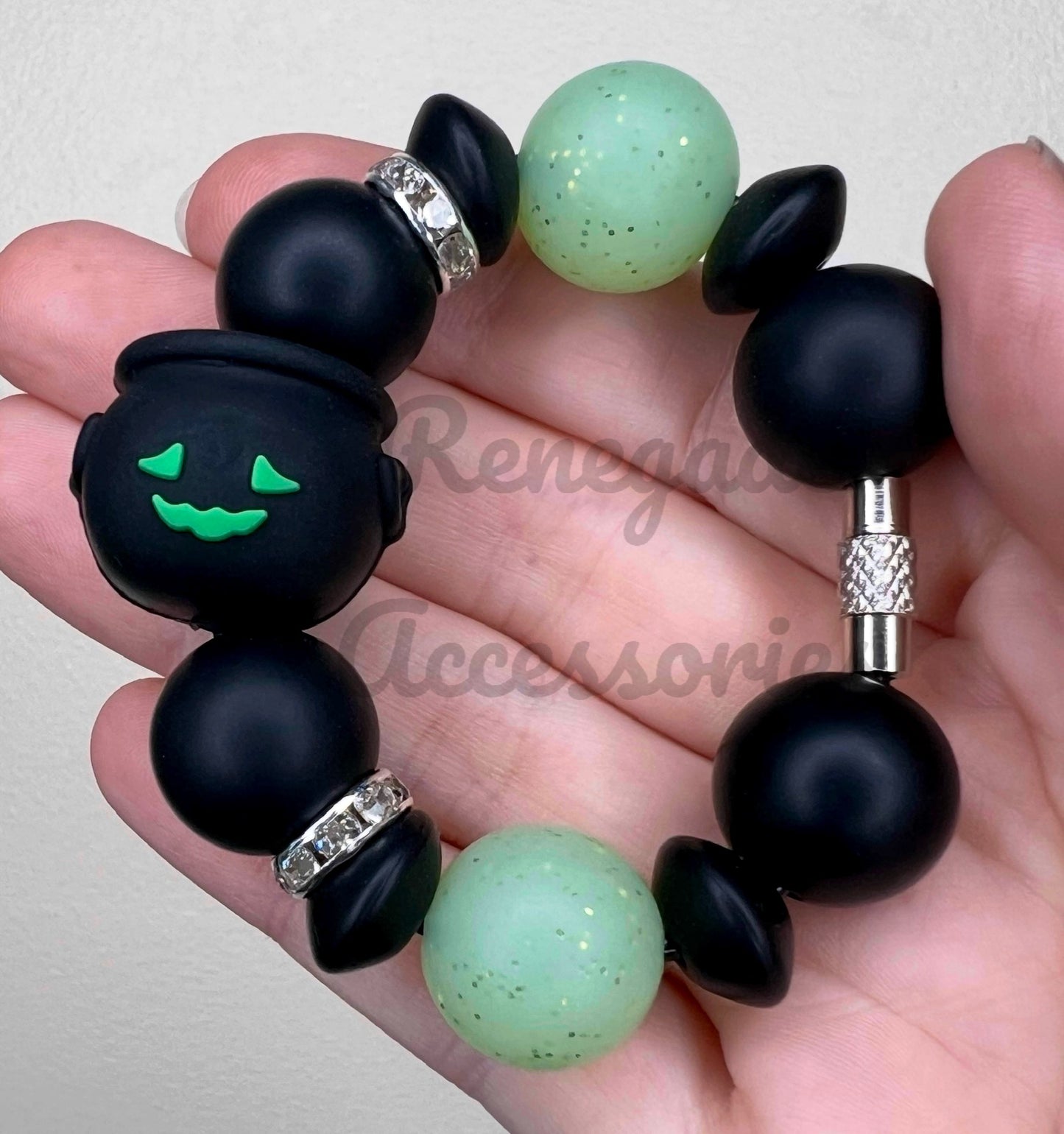 Silicone Charm - Cauldron