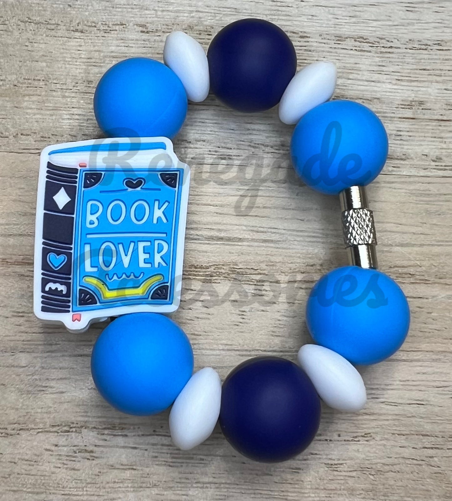 Silicone Charm - Book Lover
