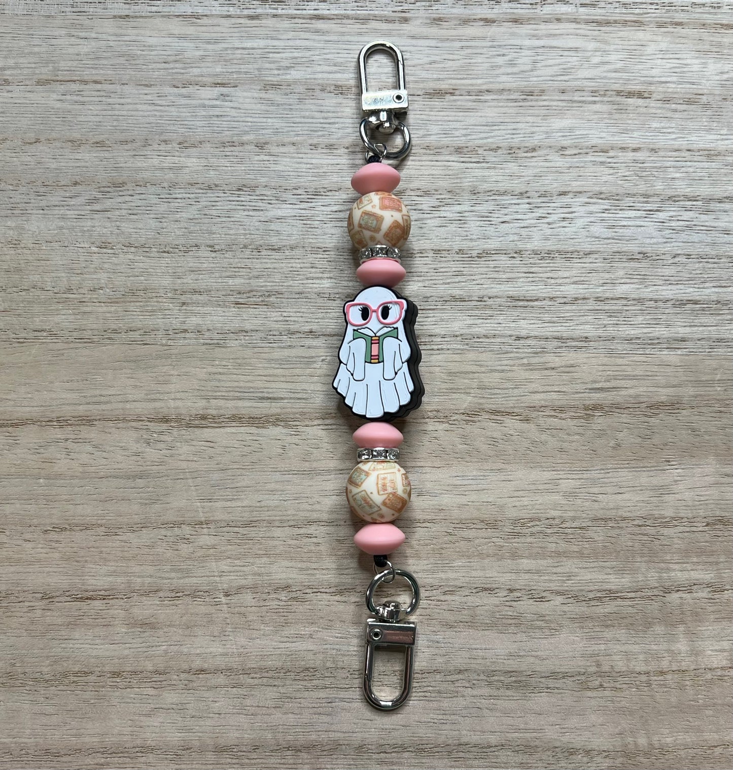 Kindle Strap - Ghost With Book