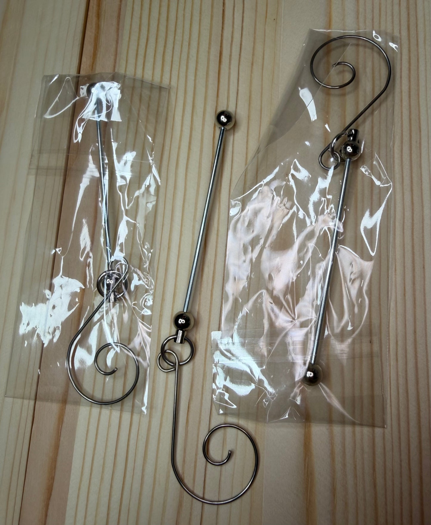 Beadable Ornaments - Set Of 3