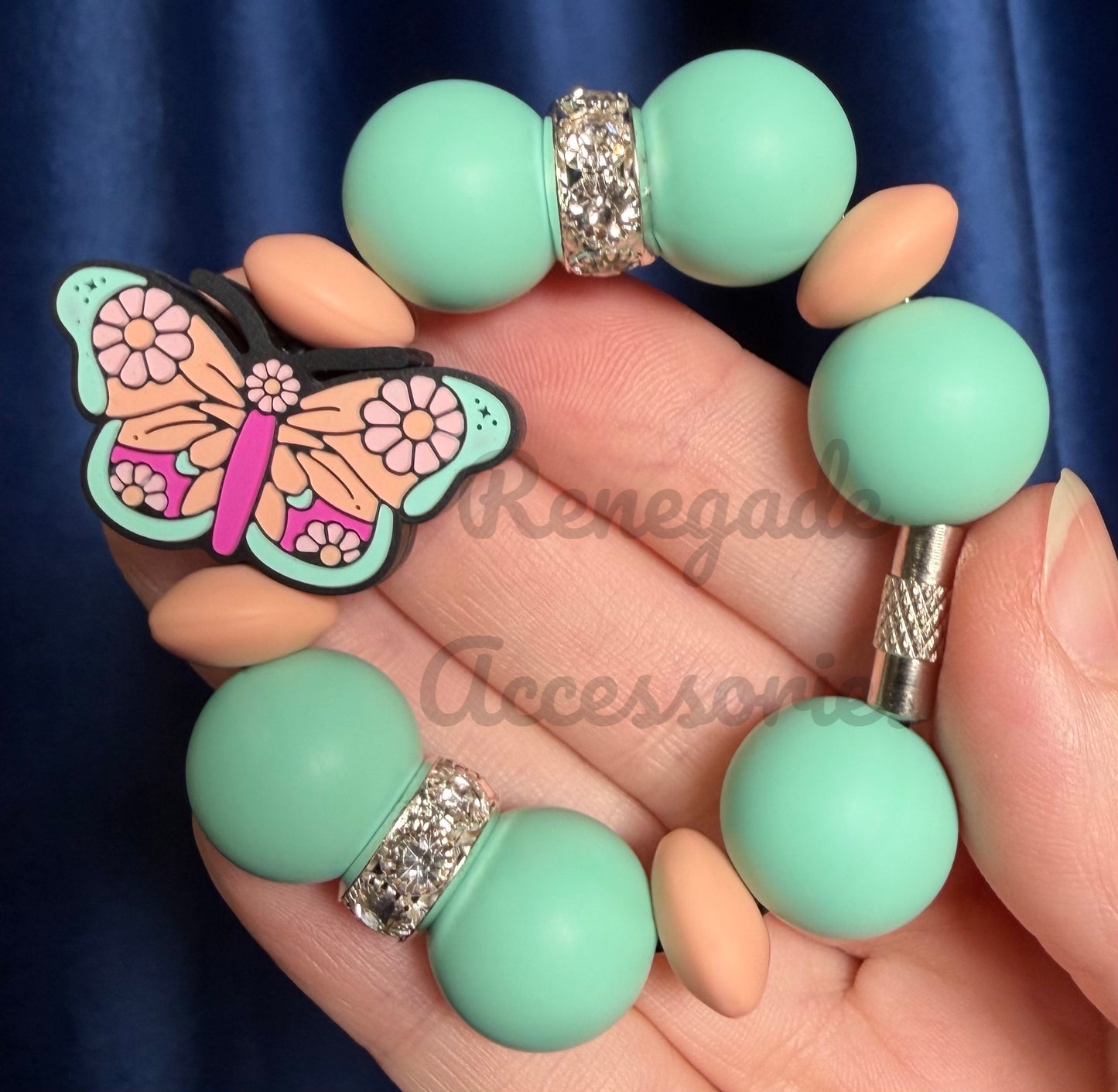 Silicone Charm - Butterfly