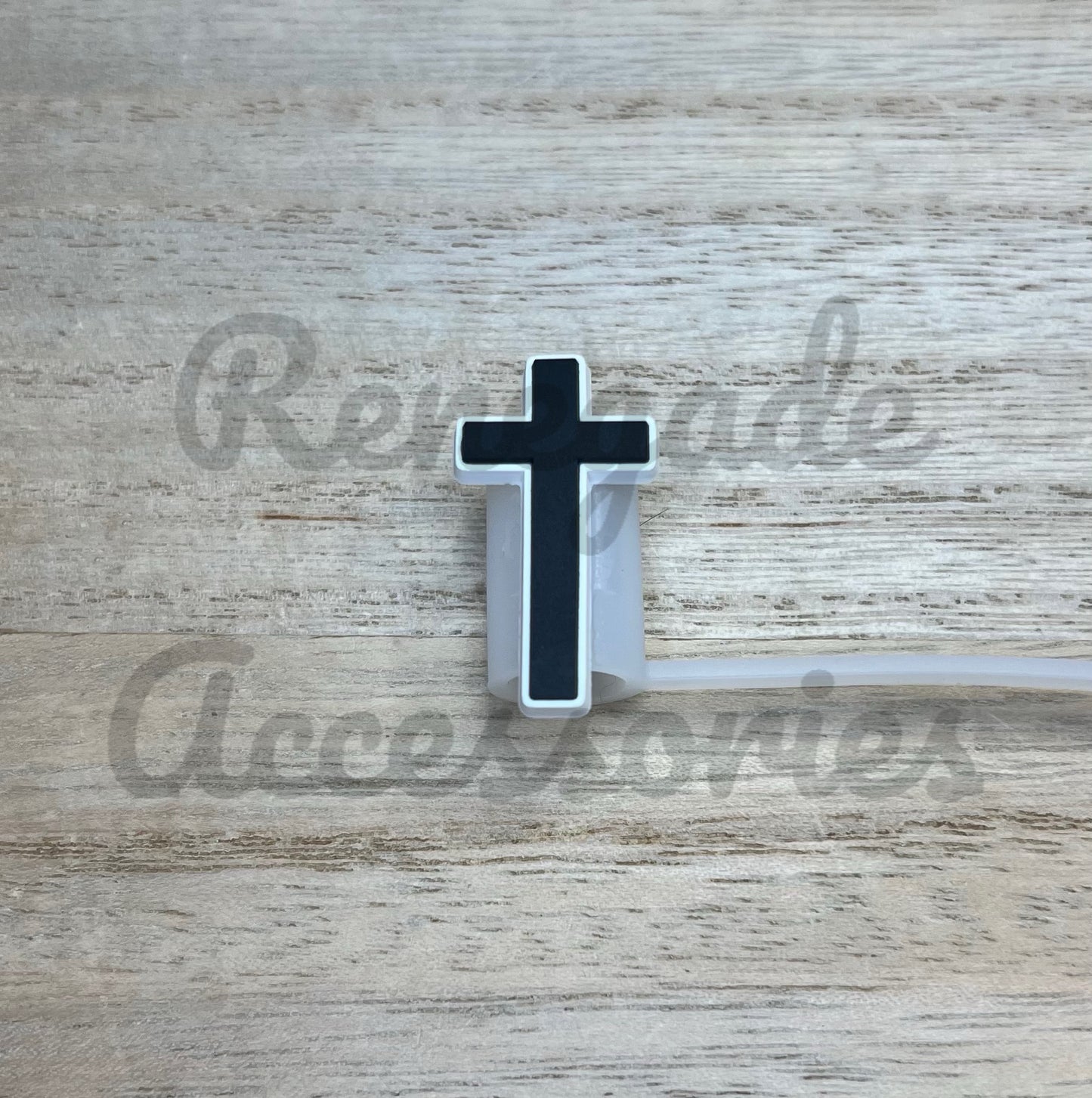 Straw Topper - Cross - Religion
