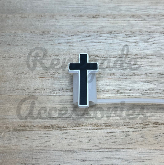Straw Topper - Cross - Religion