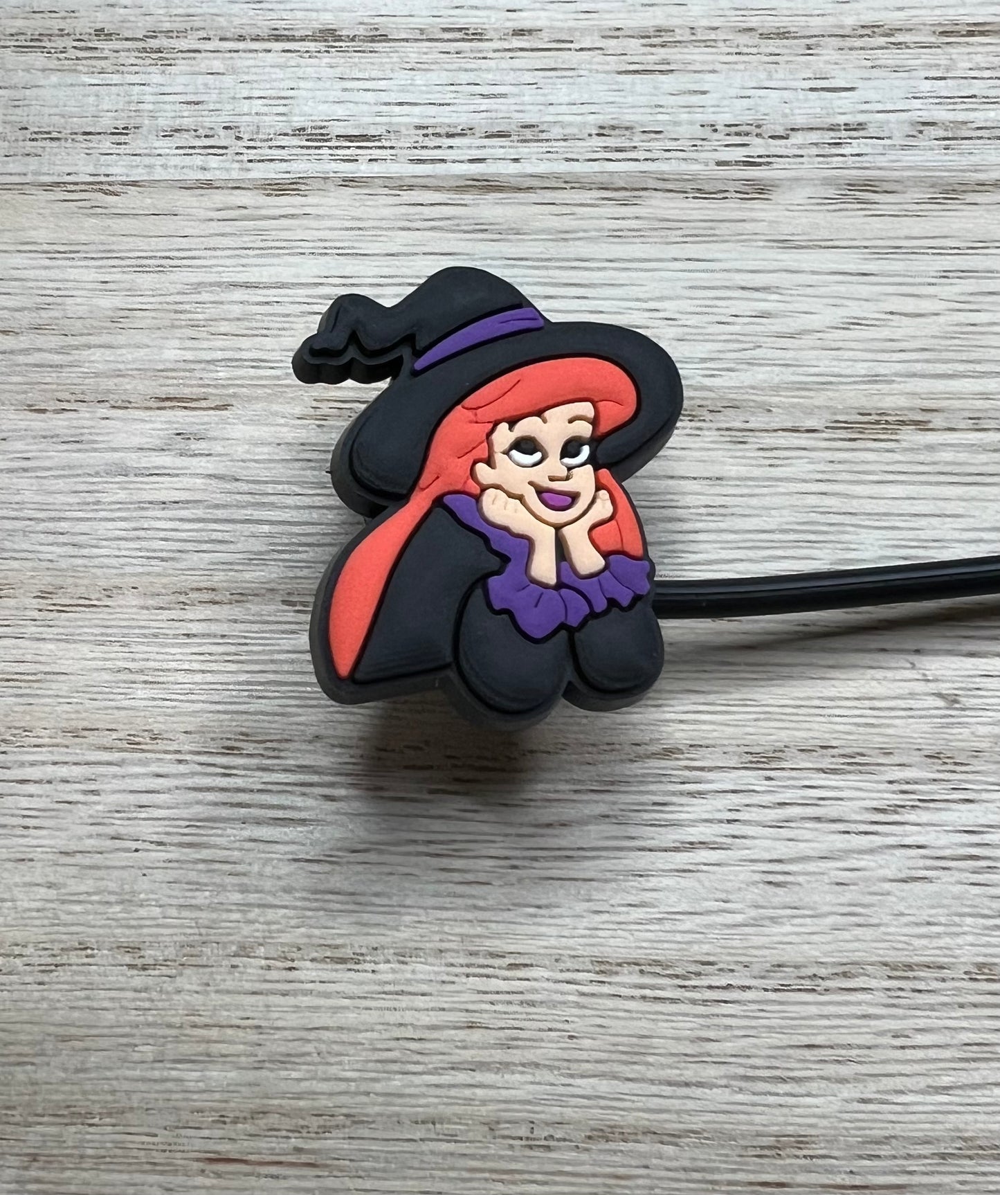 Straw Topper - Mermaid Princess Character