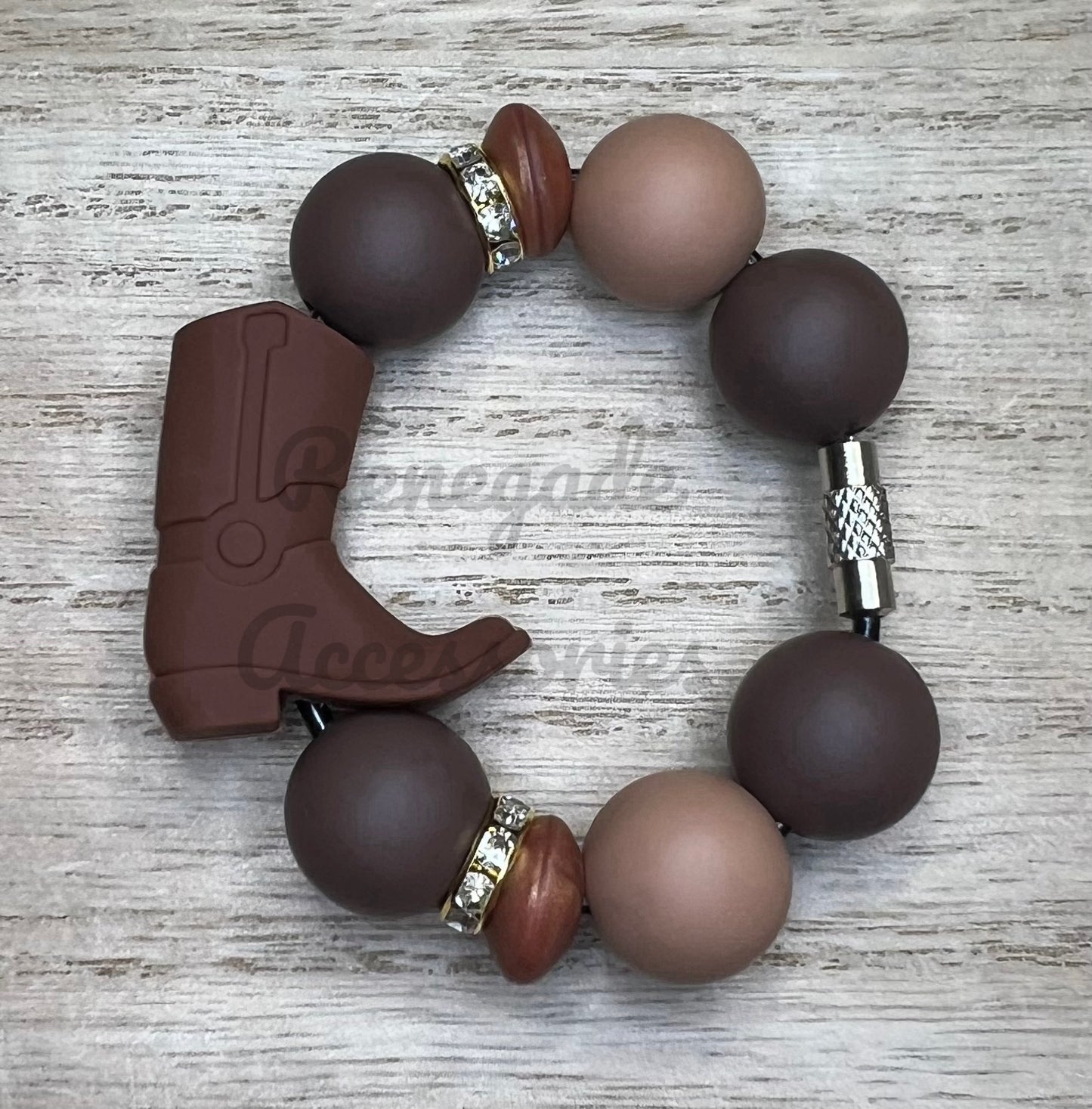 Silicone Charm - Cowboy/Cowgirl Boot - Howdy/Outwest