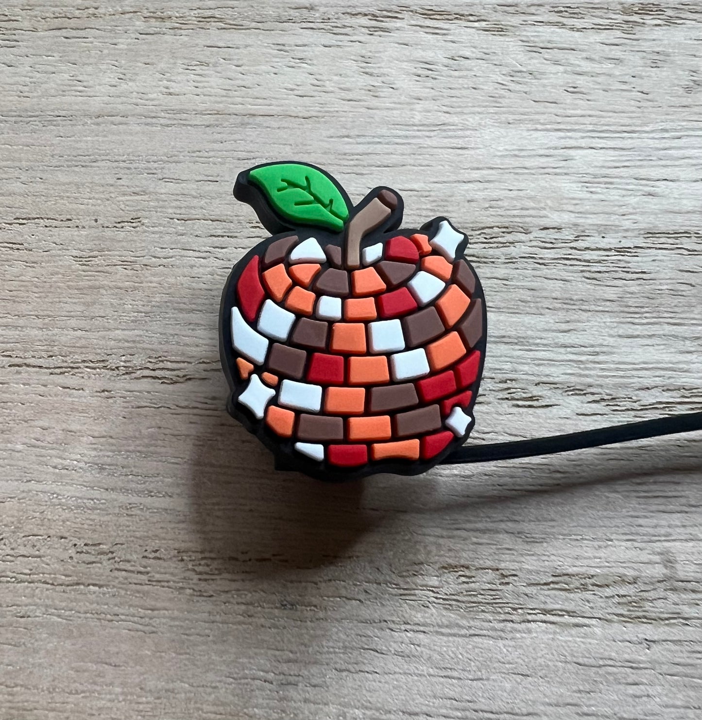 Straw Topper - Disco Apple - Food