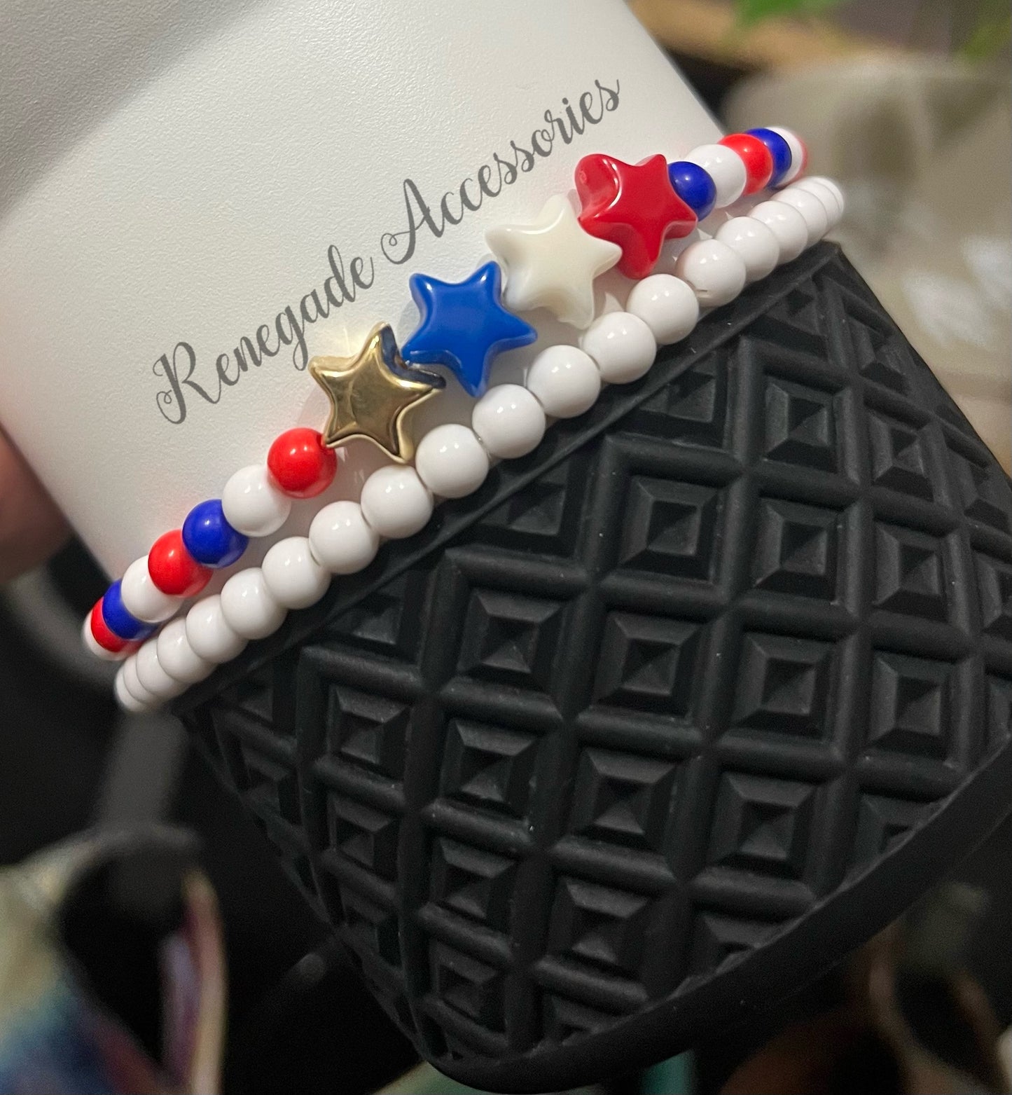 Bracelet Stack - Fourth Of July Stars - HYDROJUG