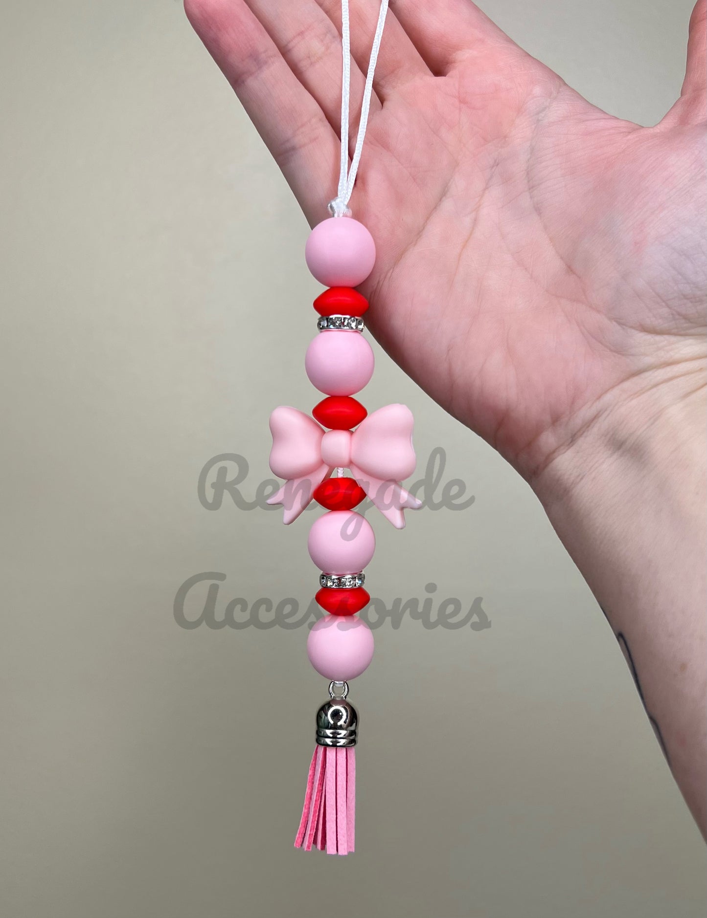 Silicone Charm - Enchanted Charms - Sweet Cherry Bow