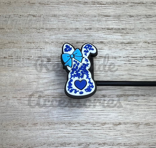 Straw Topper - Blue Bunny LSF