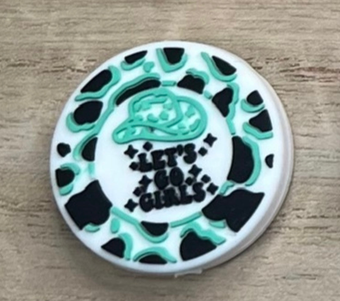 Focal Bead - Lets Go Girls