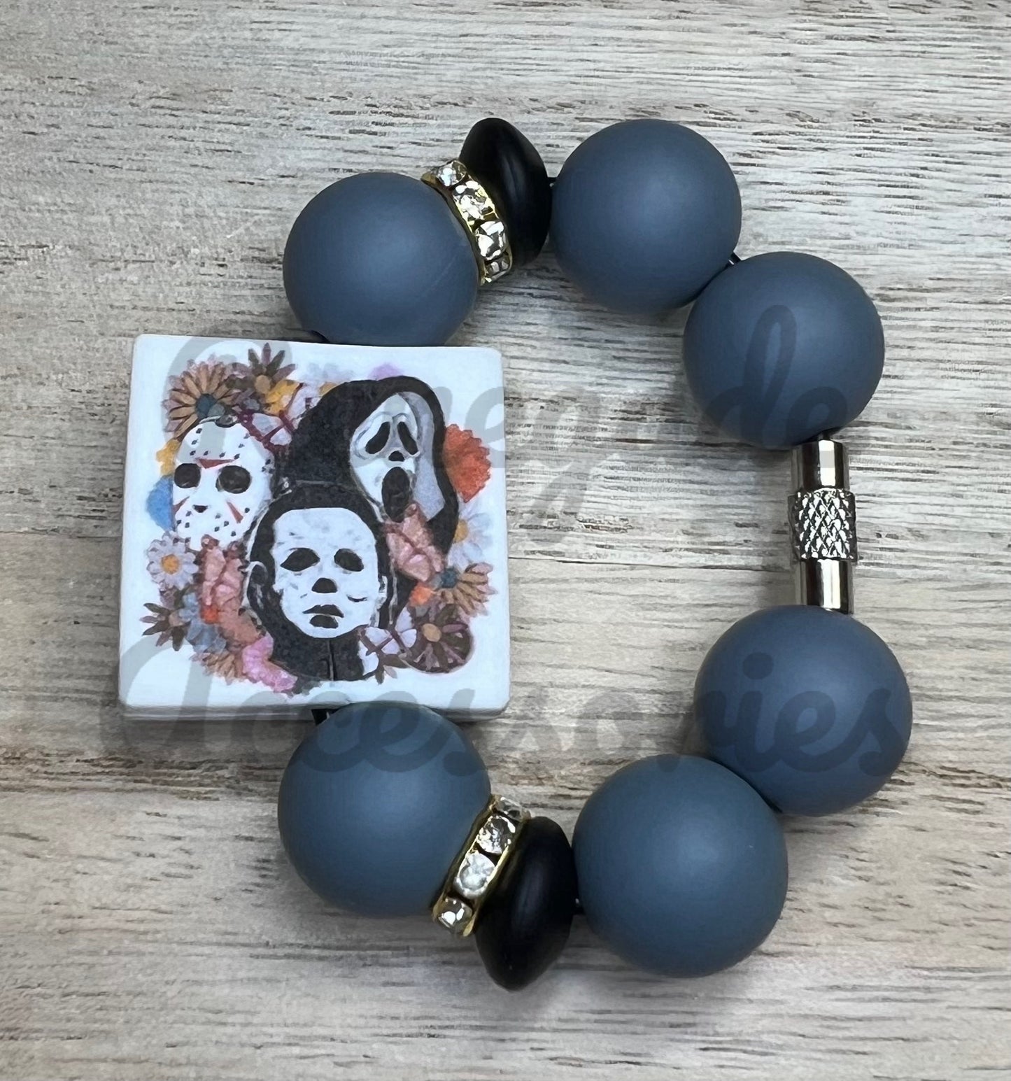 Silicone Charm - Horror Guys - Flowers