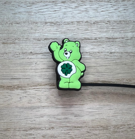 Straw Topper - Clover C Bear Character
