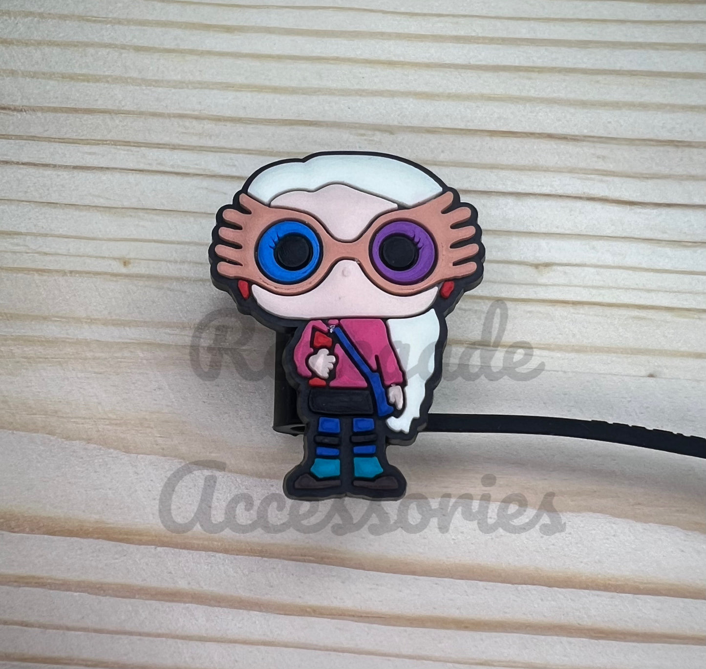 Straw Topper - HP Character Luna
