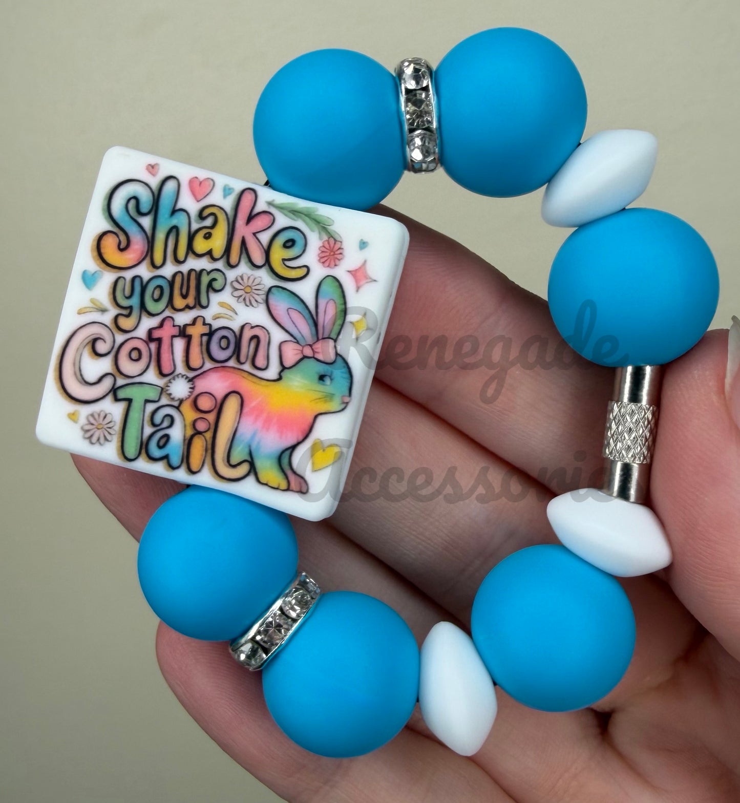 Silicone Charm - Shake Your Cotton Tail