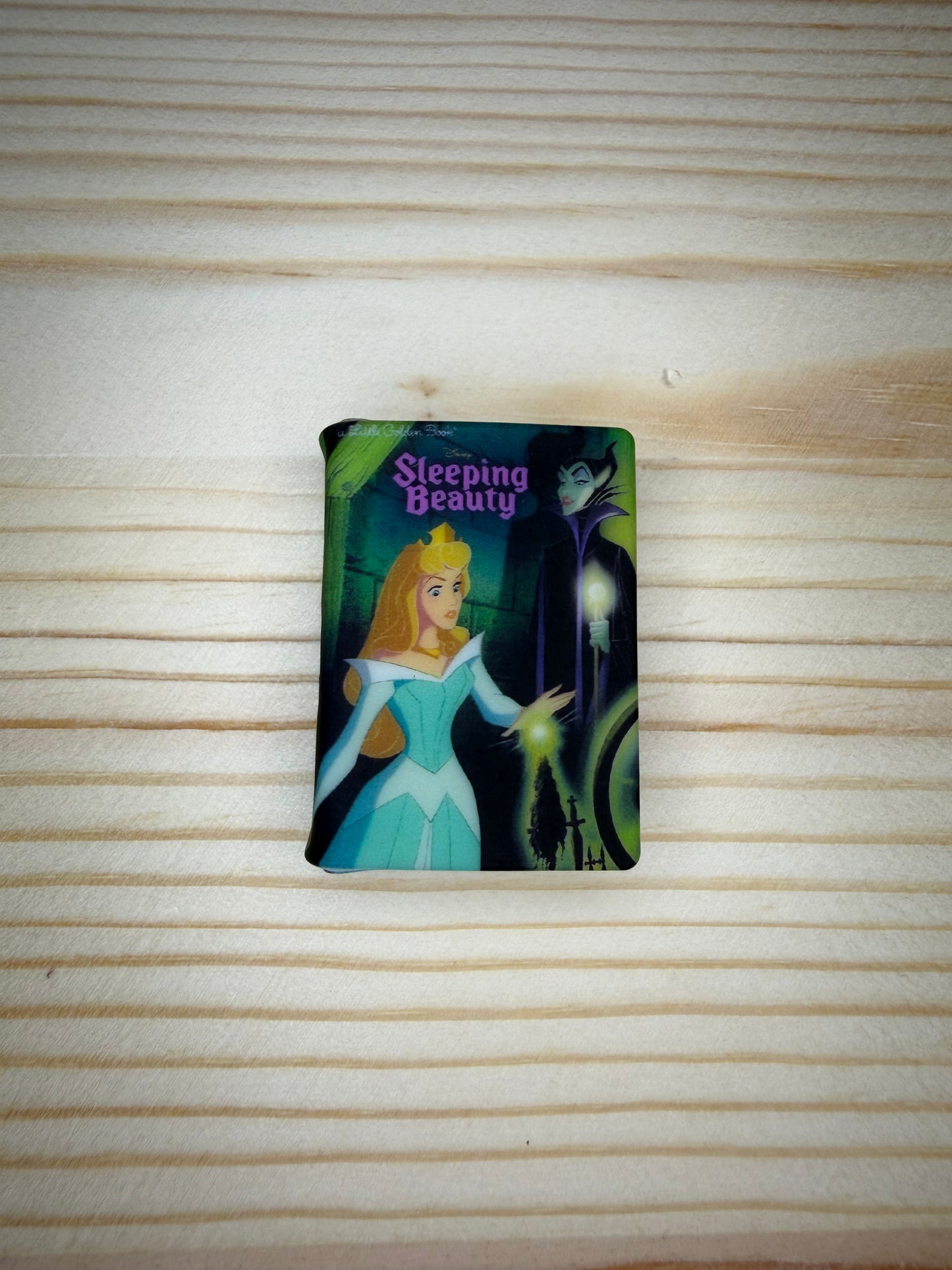 Focal Bead - Sleeping Princess Book