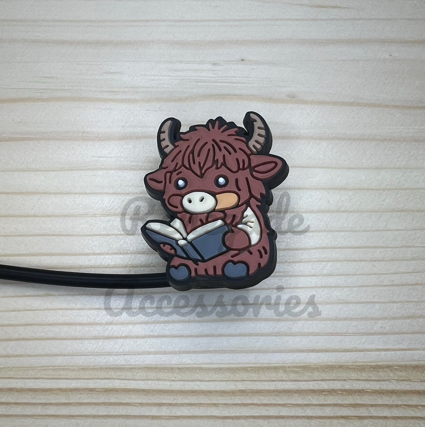 Straw Topper - Cow Book