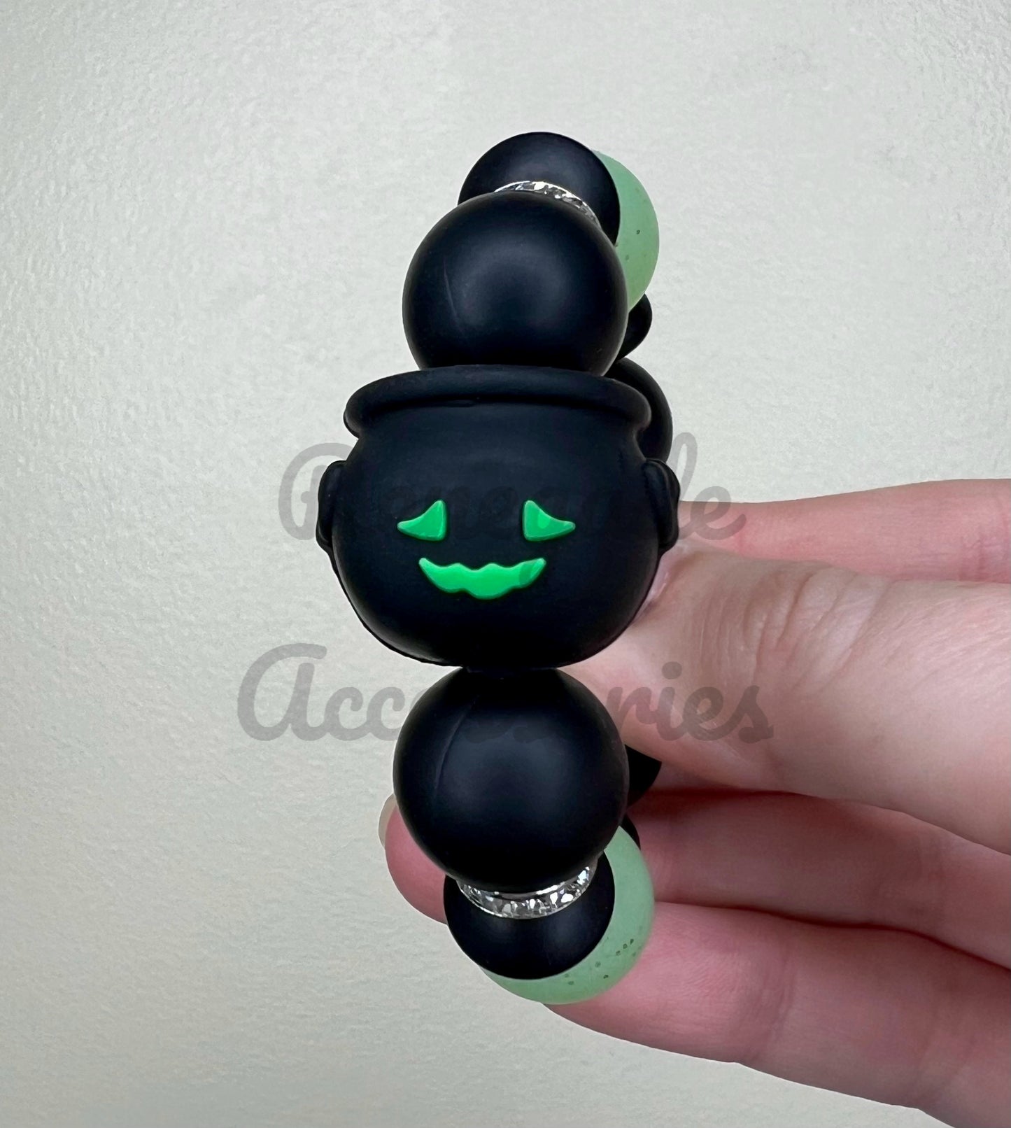 Silicone Charm - Cauldron