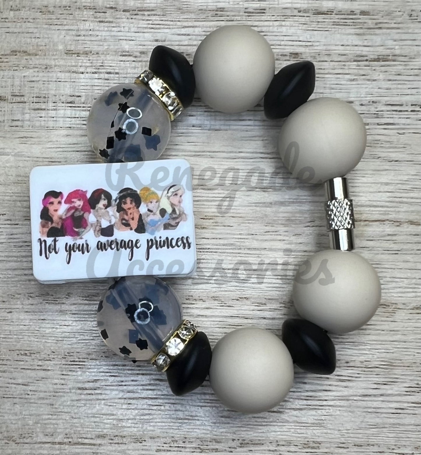 Silicone Charm - Not Your Average Princess