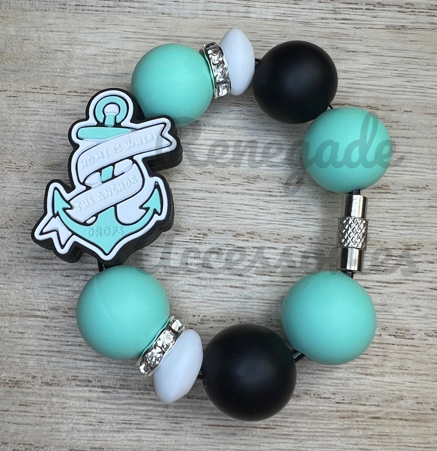 Silicone Charm - Home Is Where The Anchor Drops