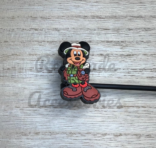 Straw Topper - Mouse Ears Boy