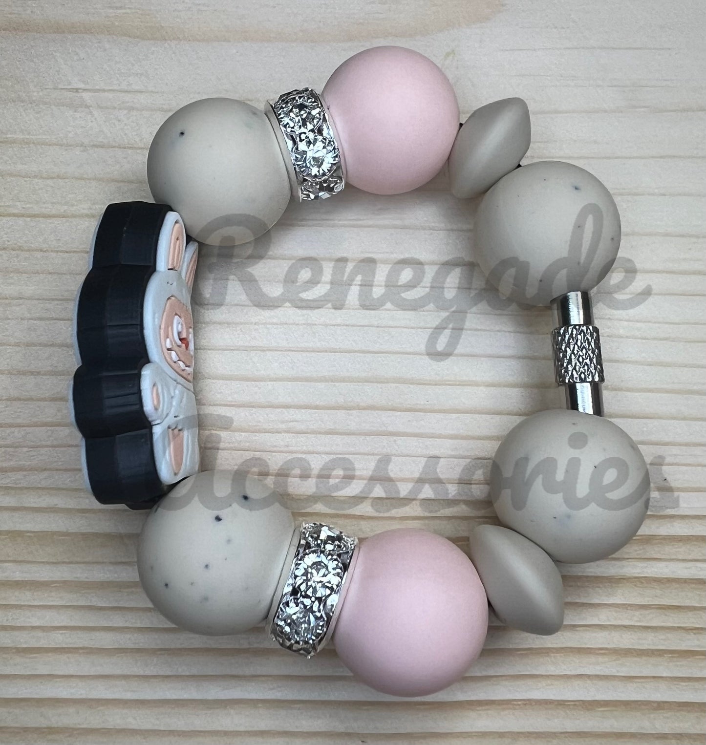 Silicone Charm - Bubu Cream