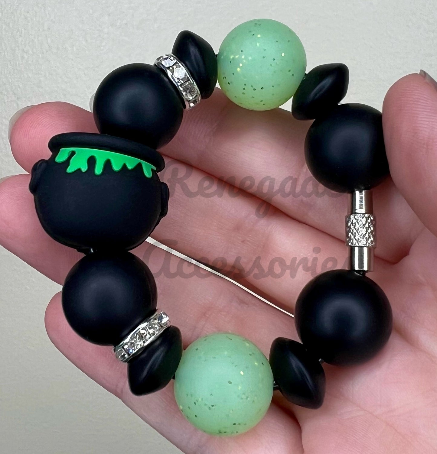 Silicone Charm - Cauldron