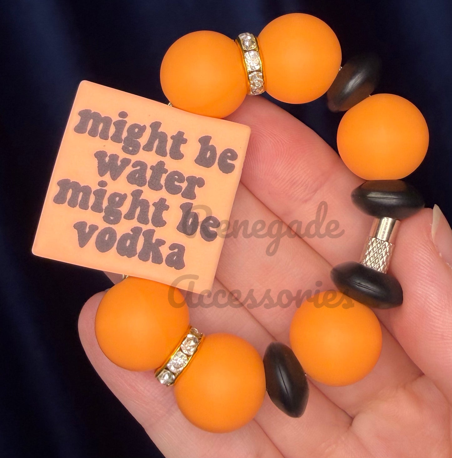 Silicone Charm - Might Be Vodka