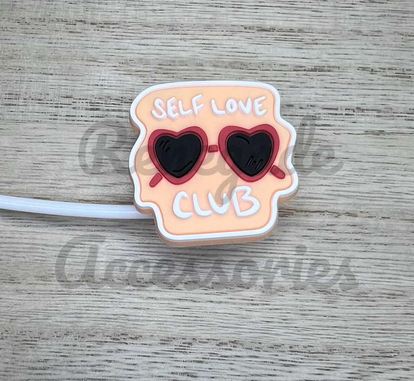 Straw Topper - Self Love Club