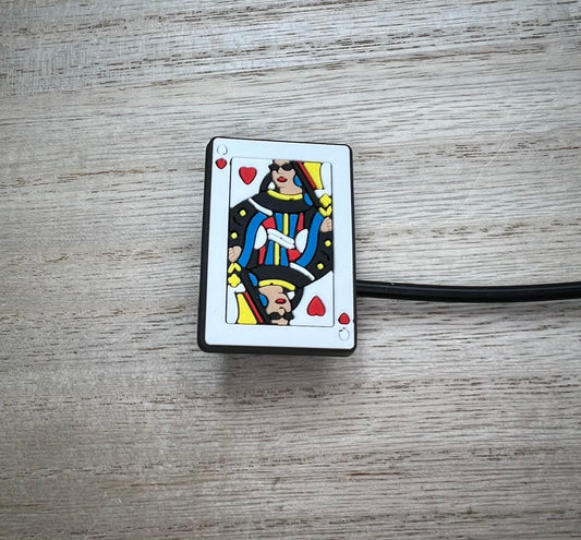 Straw Topper - Queen Card