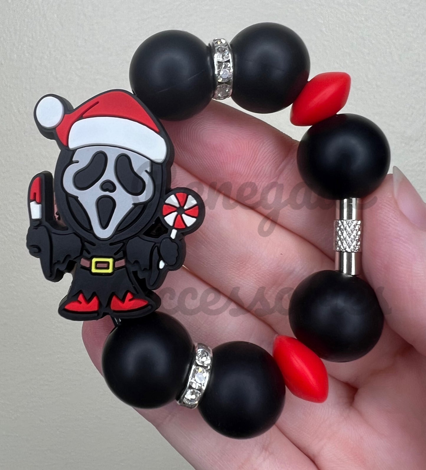 Silicone Charm - Ghostface