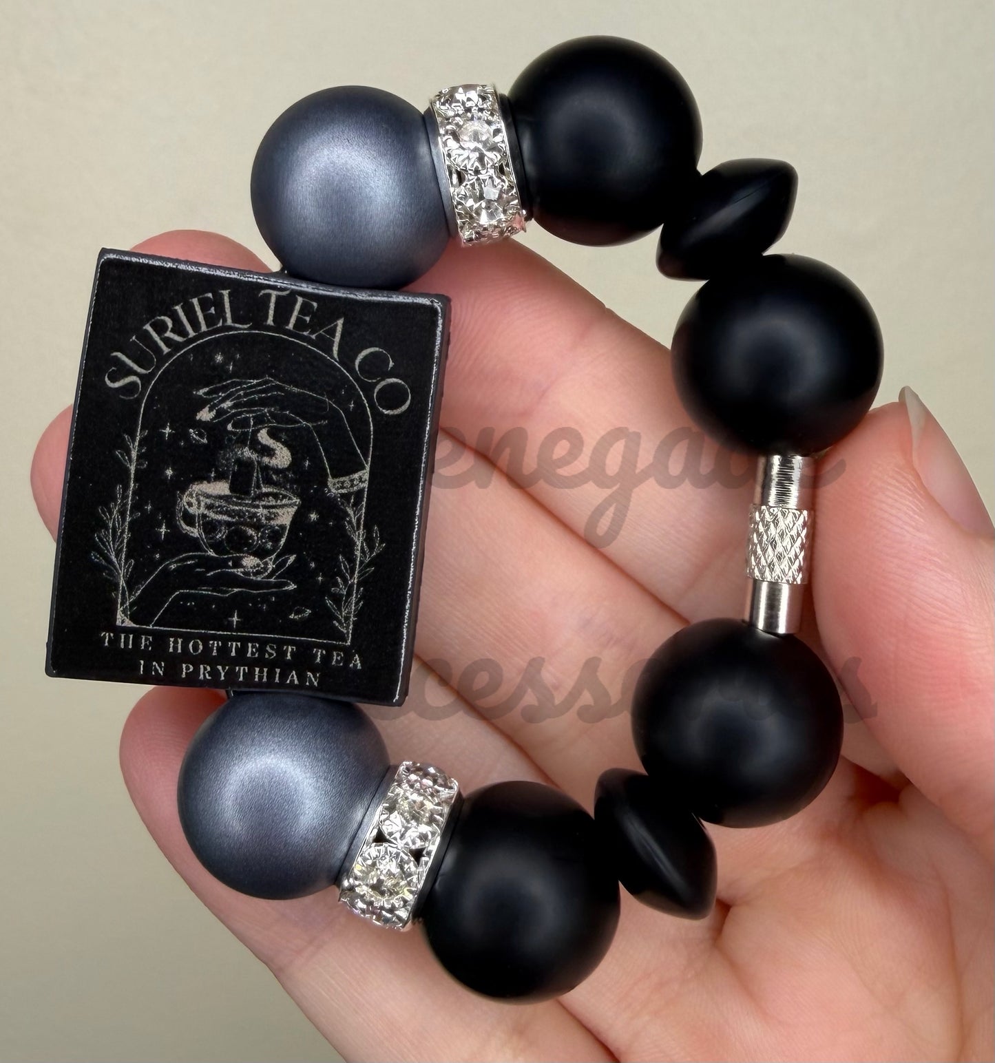 Silicone Charm - Suriel Tea Co - ACOTAR/Books