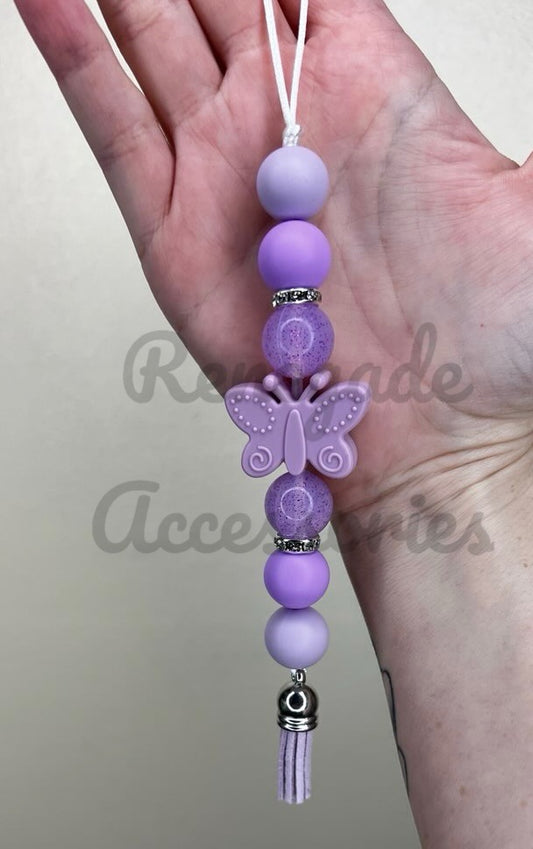 Silicone Charm - Enchanted Charms - Purple Butterfly - So Eggstra