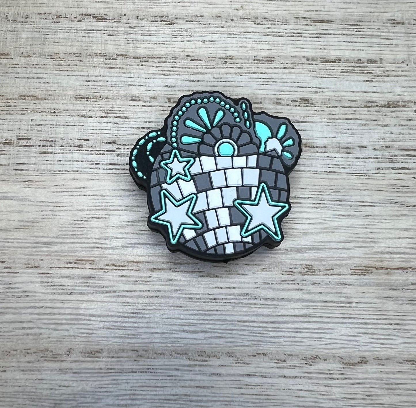 Focal Bead - Disco Turquoise
