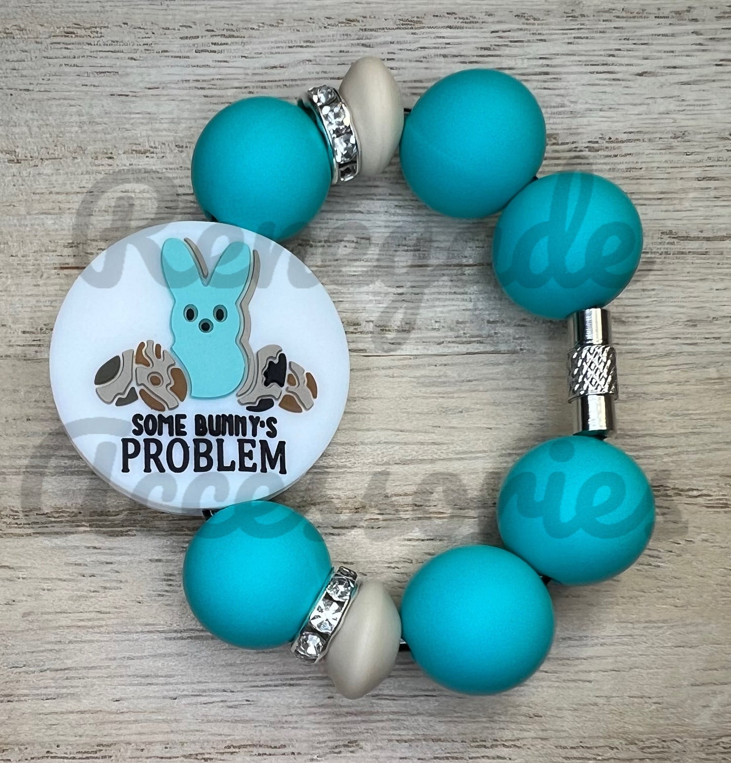 Silicone Charm - Some Bunny’s Problem Peep