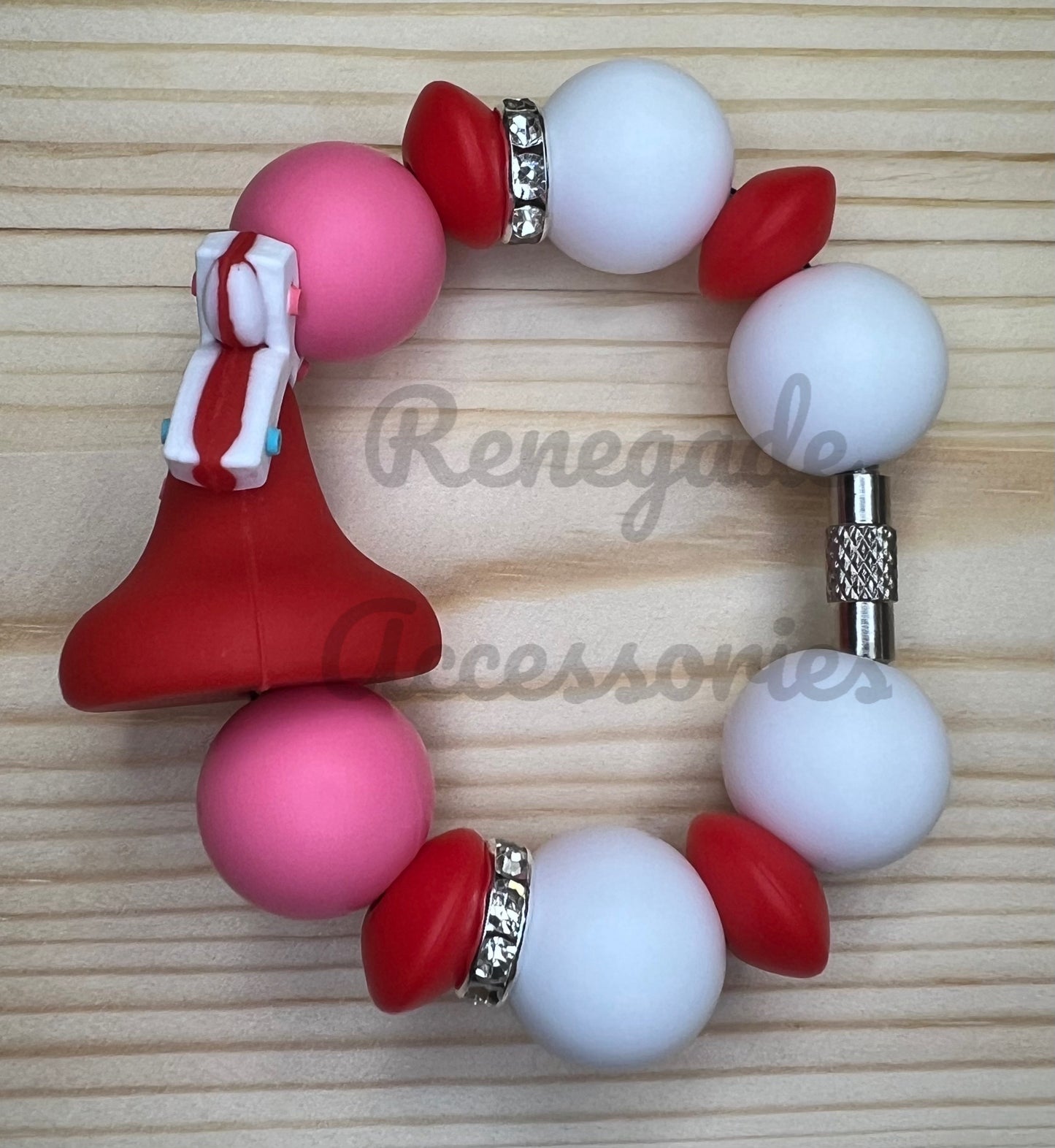 Silicone Charm - Kiss