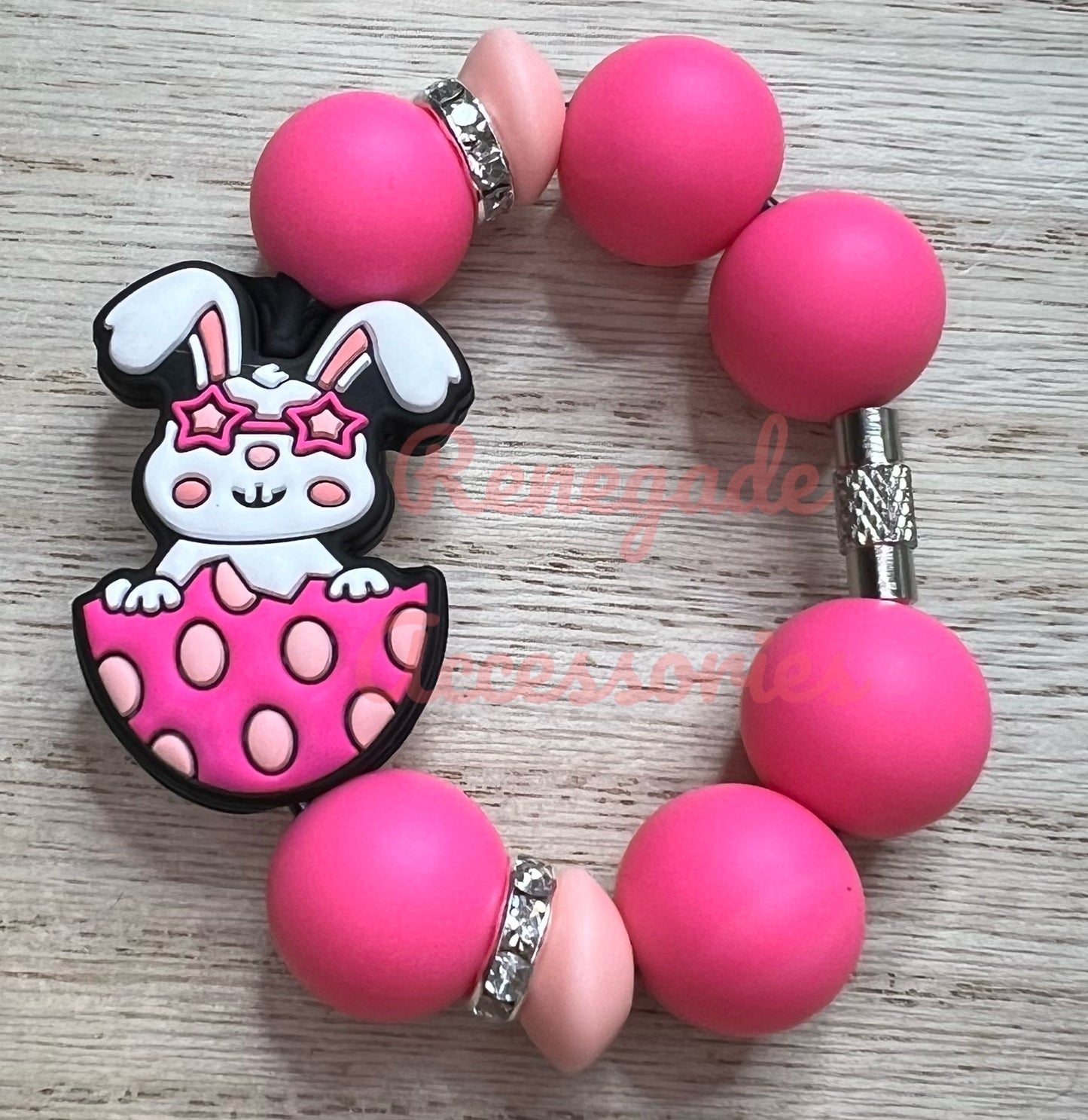Silicone Charm - Bougie Bunny