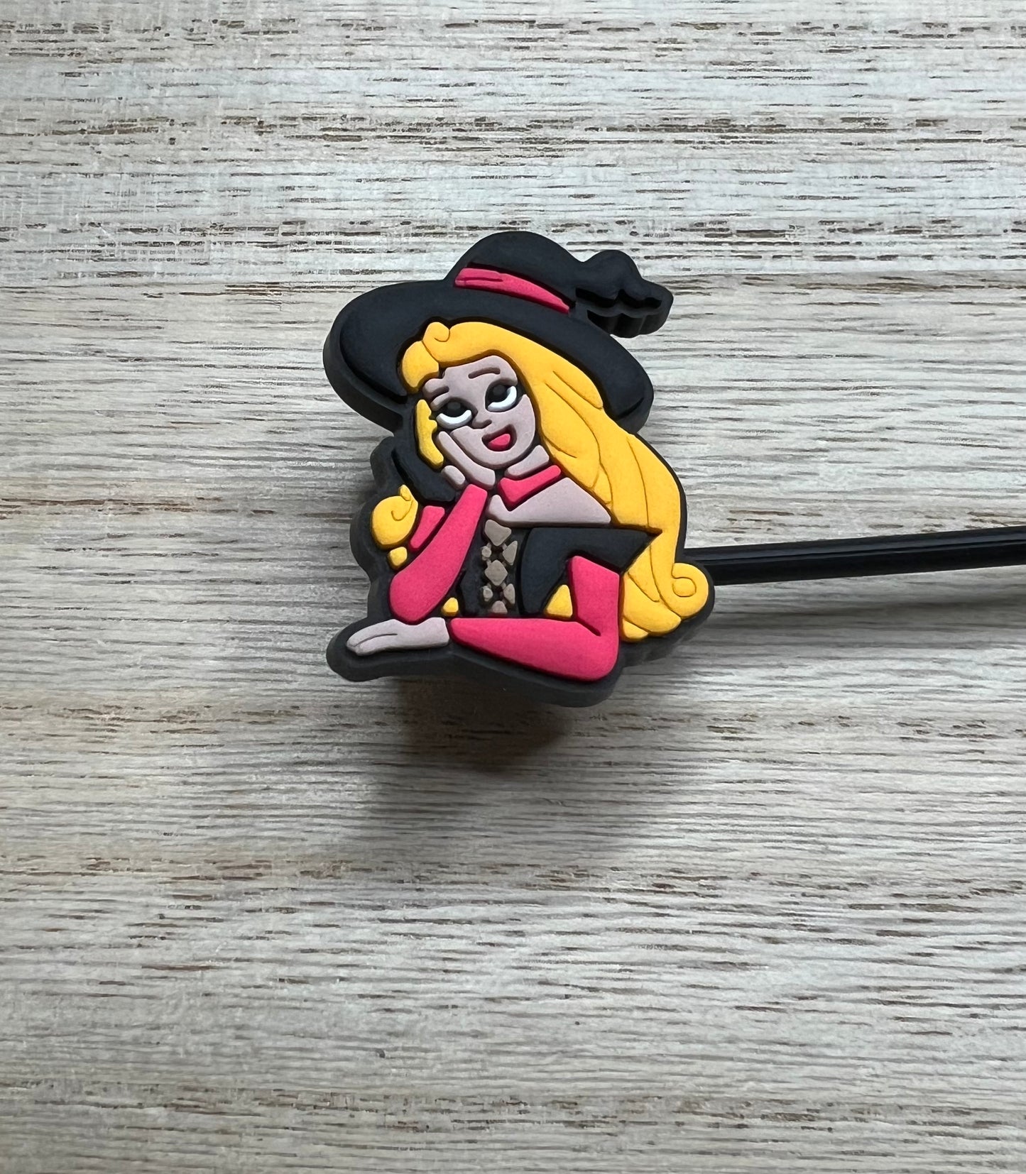 Straw Topper - Sleeping Princess Character