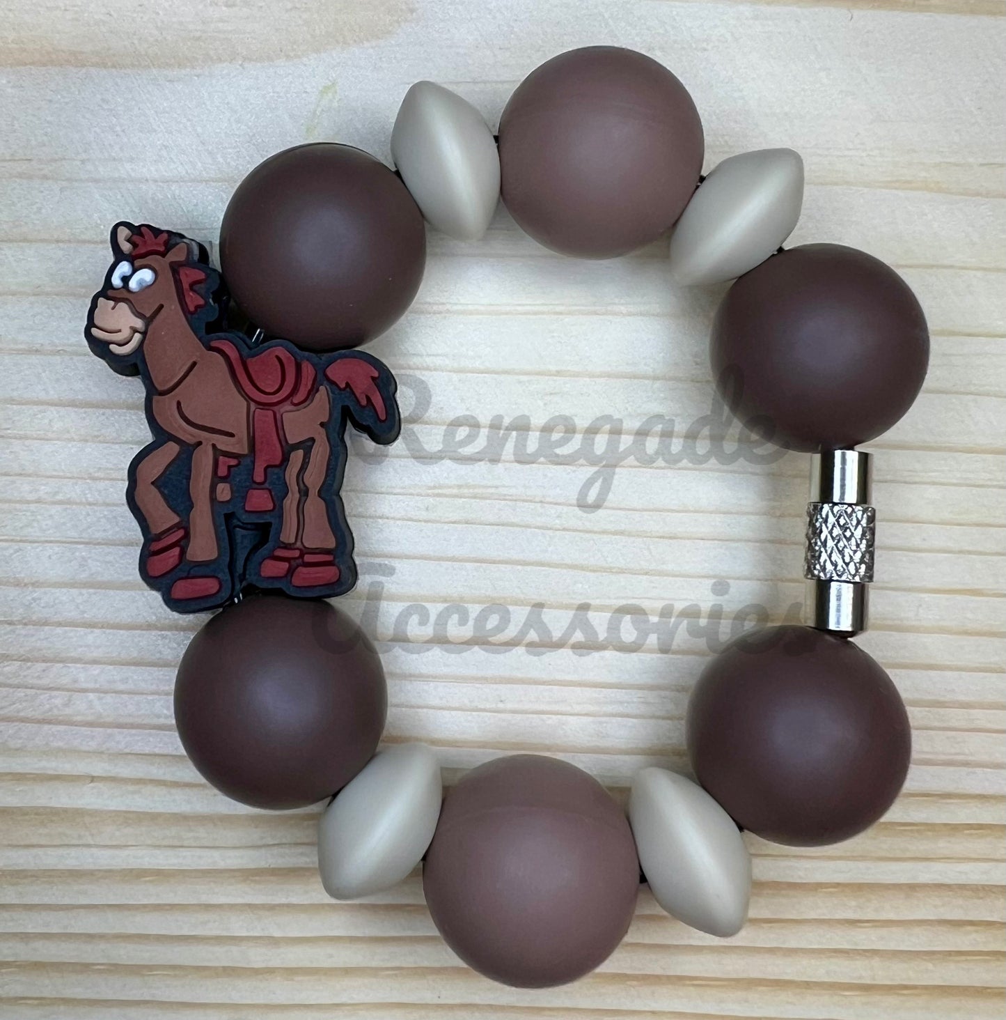 Silicone Charm - Toy Horse Character