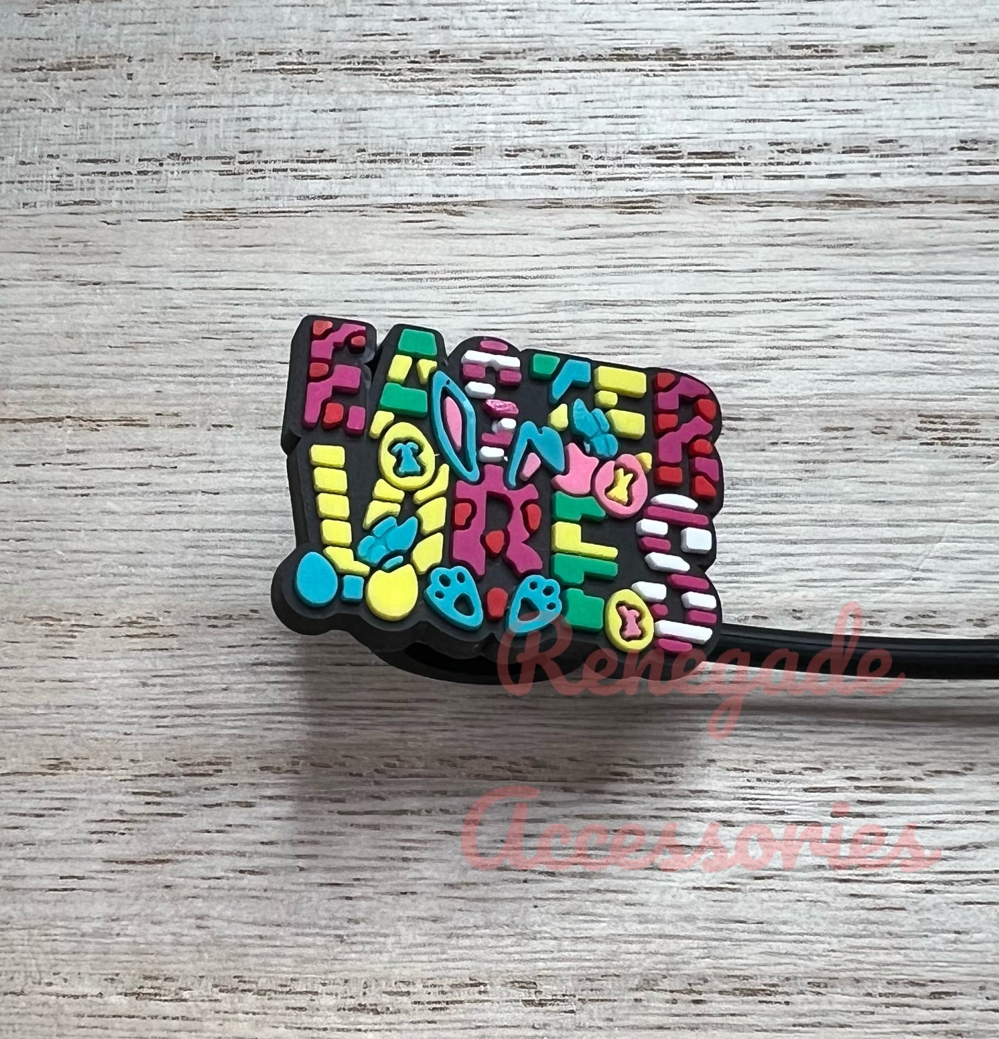 Straw Topper - Easter Vibes