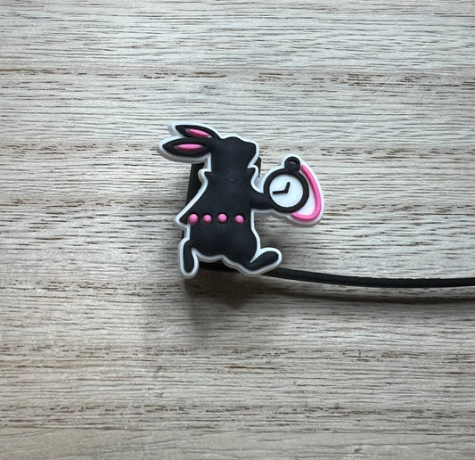 Straw Topper - Alice Bunny - Wonderland